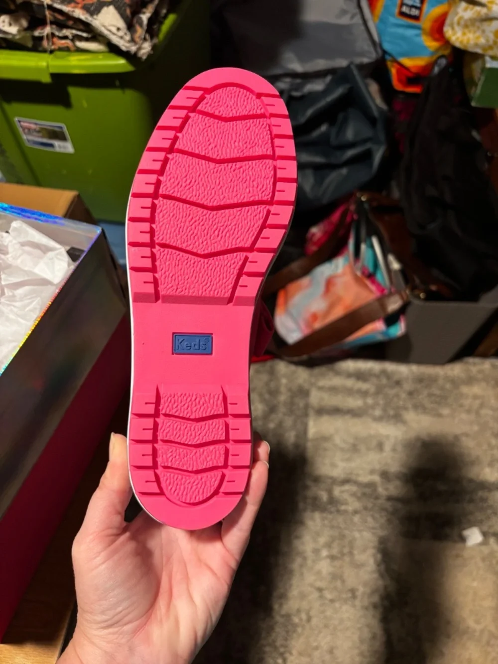 Keds pink barbie